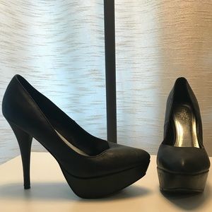 Black Platform Heel